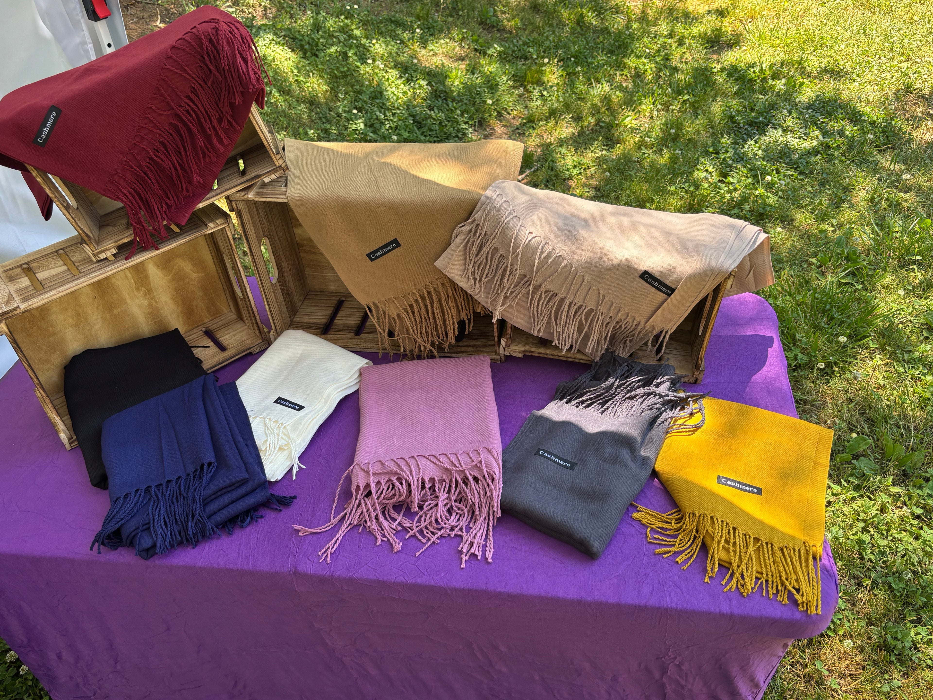 Shawls tunics 40 days and 40 nights Beautiful high end cashmere