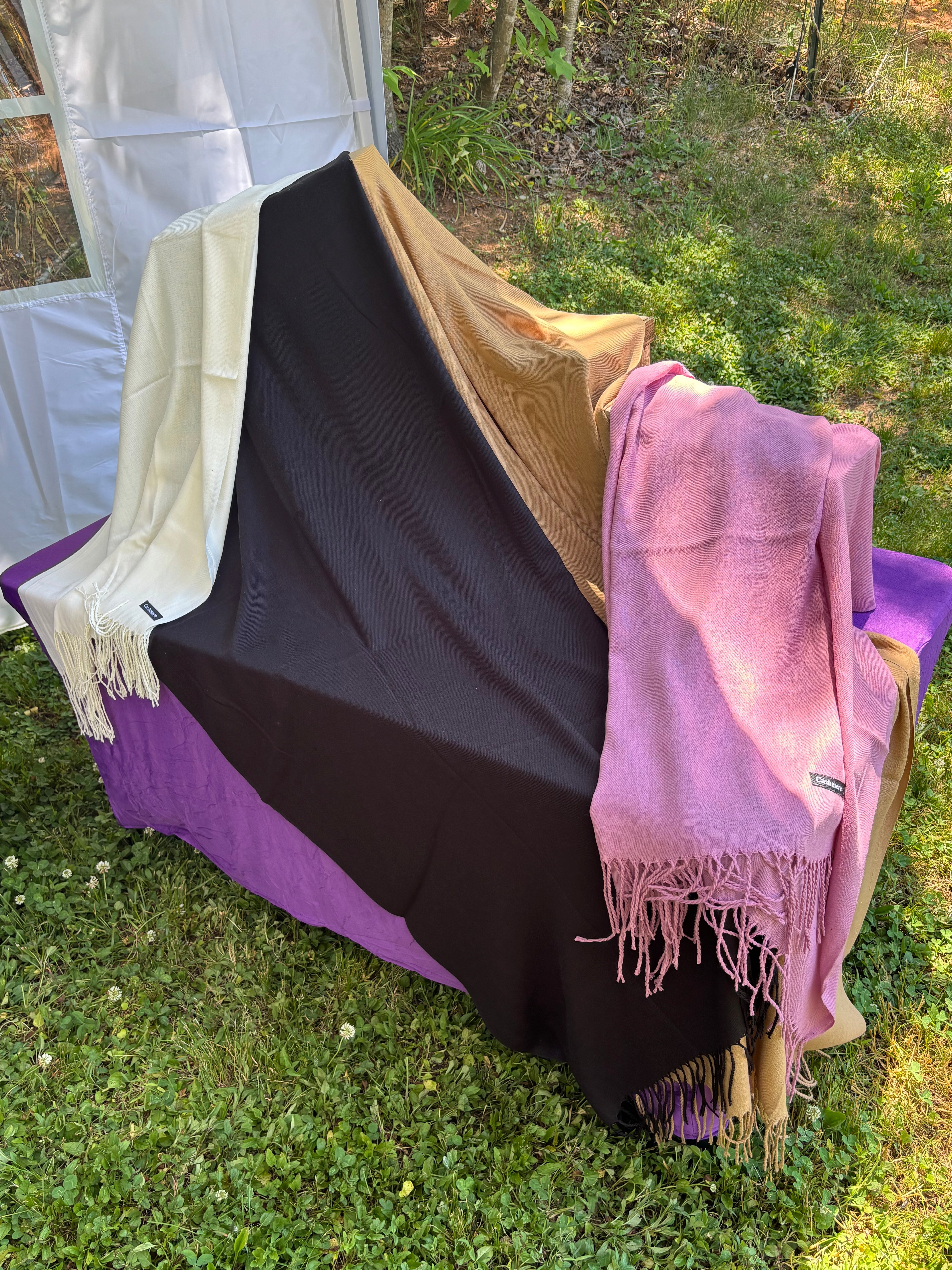 Shawls tunics 40 days and 40 nights Beautiful high end cashmere