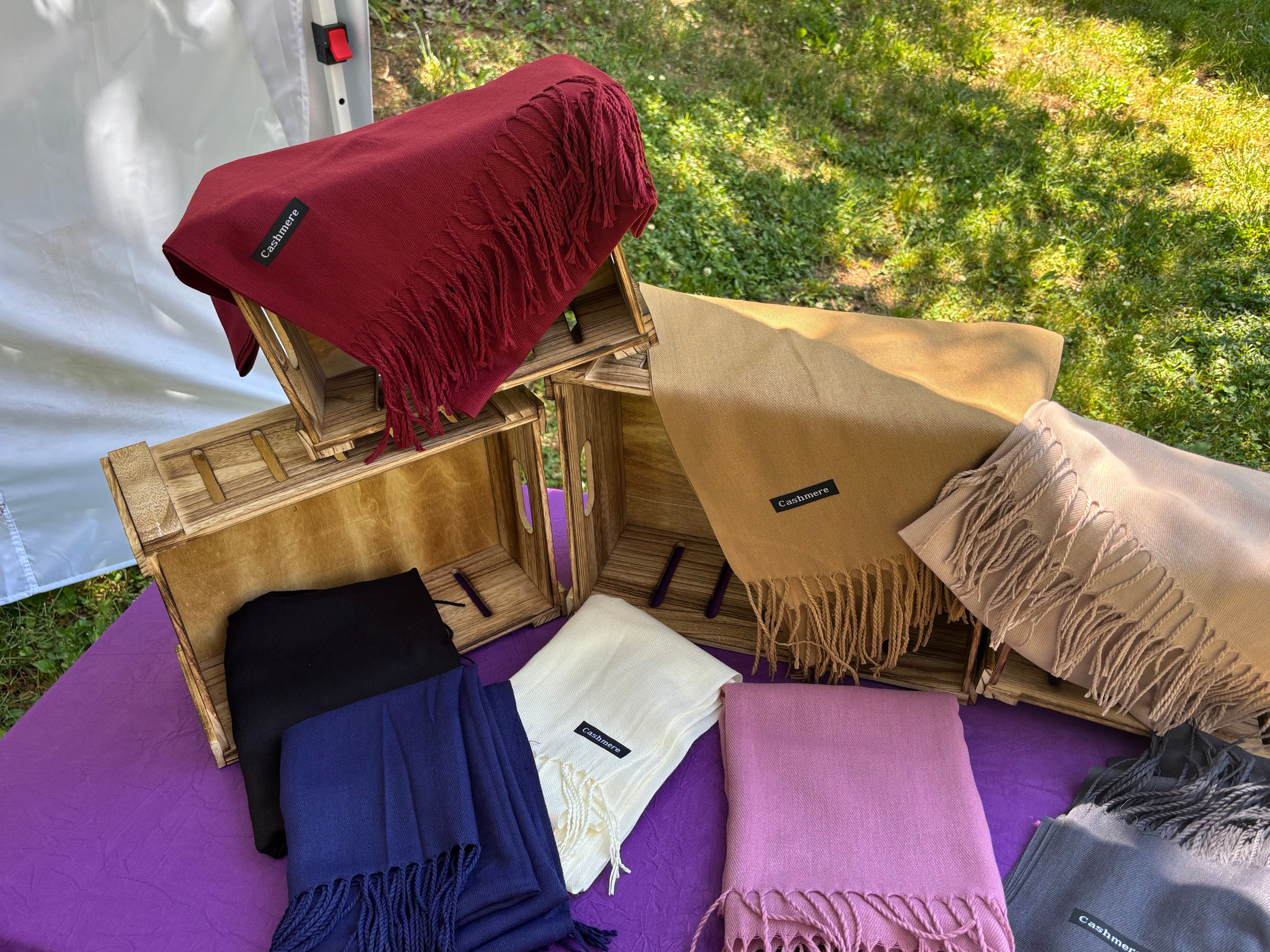Shawls tunics 40 days and 40 nights Beautiful high end cashmere